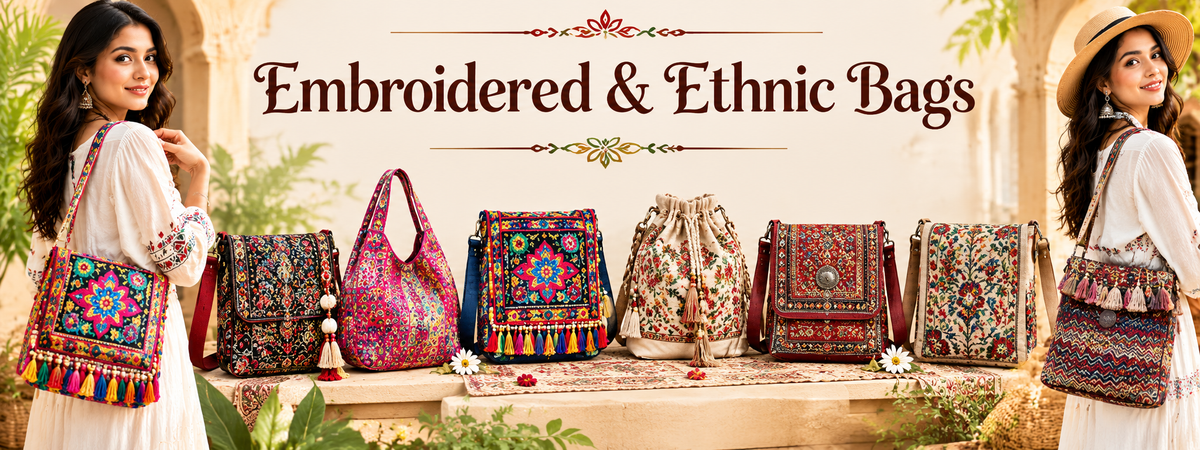 Embroidered & Ethnic Bags
