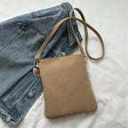 Women's Boho Canvas Bucket Bag with Tassel Detail