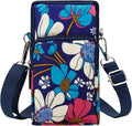 Women's Multi-Pocket Mobile Phone Crossbody Bag with Adjustable Strap