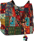 Women's Handmade Cotton Shoulder Handbags