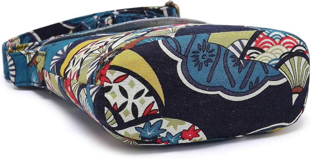 Women's Printed Hippie Fabric Crossbody Bag