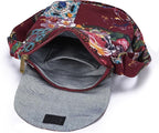Women's Handmade Printed Hippie Crossbody Bag